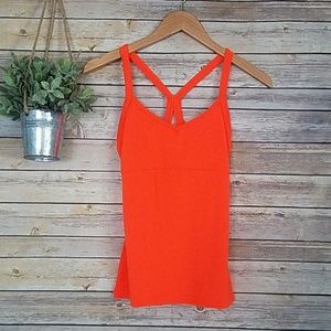 Alo Yoga Very Orange Tank Top
